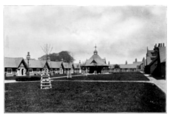 Almshouse Quadrangle, Bournville.