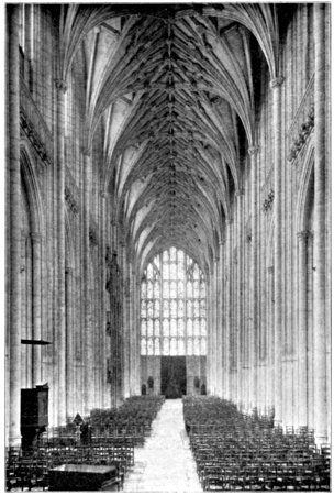 WEST WINDOW, FROM NAVE.