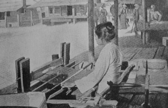 A JAPANESE LOOM.