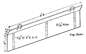 Fig. 46.—Form for Applying Cement Facing (Illinois
Central R. R.).