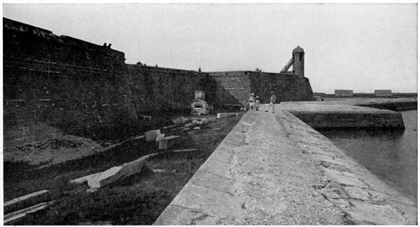 OLD SPANISH FORT, ST. AUGUSTINE.