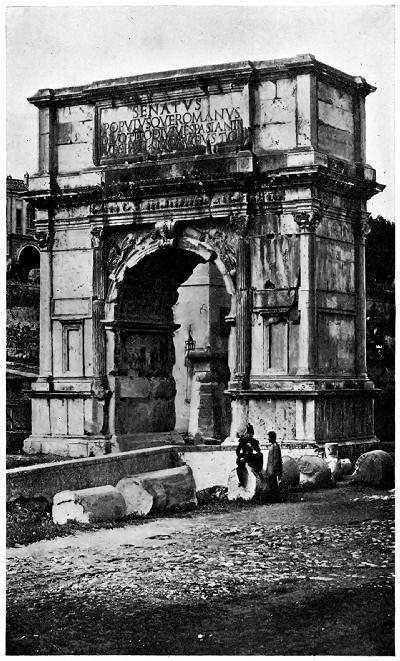 ARCH OF TITUS, ROME.