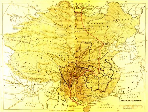 CHINESE EMPIRE MAP