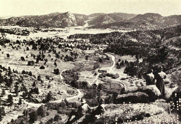 ESTES PARK PLATEAU, LOOKING EAST