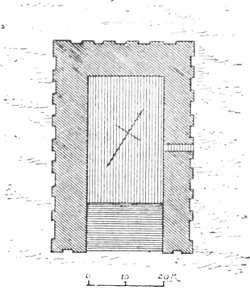 Fig. 143.—Plan of a temple at Mugheir; from Loftus.