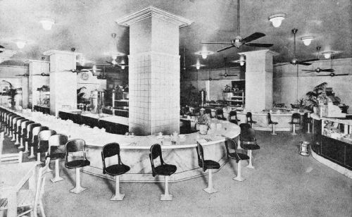 Day-and-Night Coffee Room, Rice Hotel, Houston, Texas