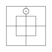 Diagram representing x m prime exists