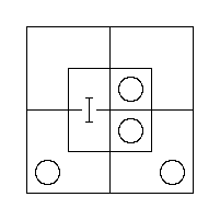 Diagram c representing x prime m prime and y prime m do not exist and y m does exist