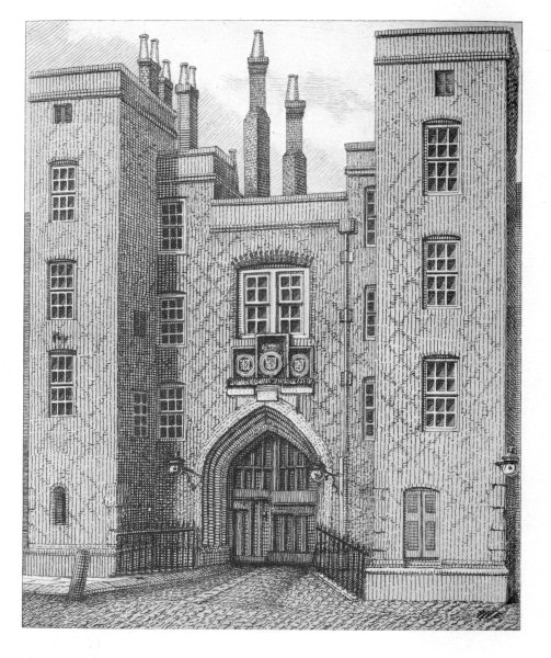 Lincoln's Inn Gate, Chancery Lane.