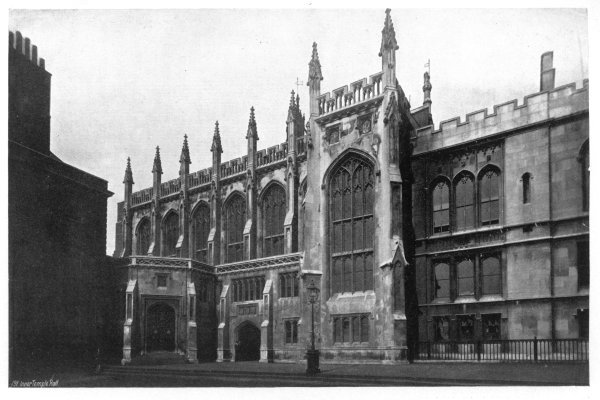 Inner Temple Hall.