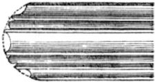 Showing combined sculpted layers and their relation to a curved form