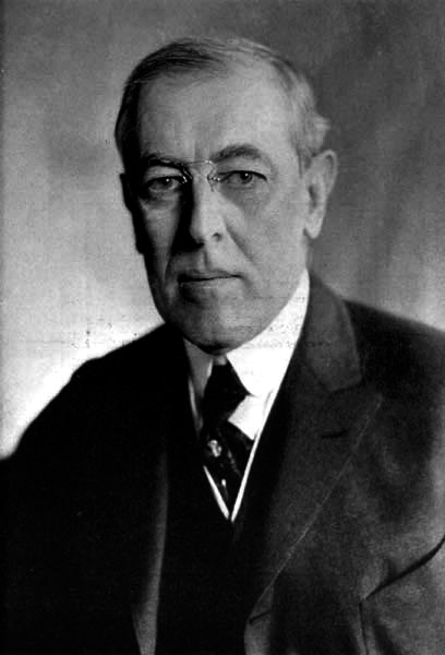 President Wilson as he looked during the Peace
Conference in Paris