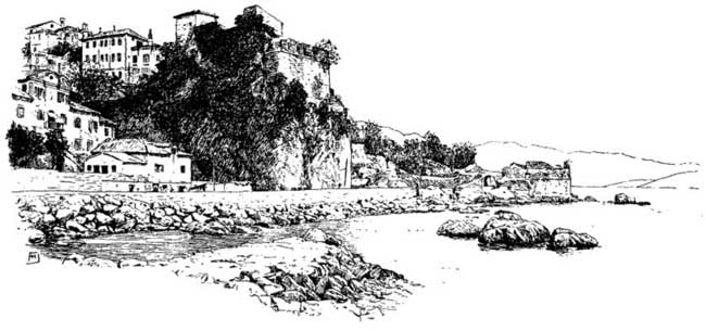 THE RUINED BASTION, CASTELNUOVO, BOCCHE DI CATTARO
