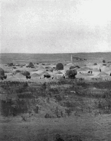 THRESHING OUTSIDE THE WALLS OF SALAMANCA