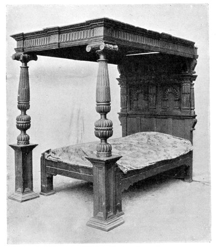 ELIZABETHAN BEDSTEAD.