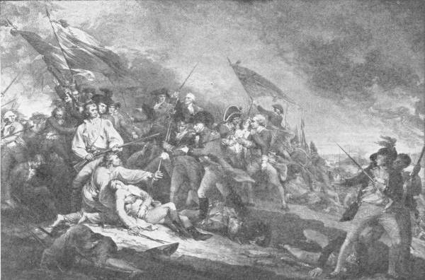 THE BATTLE OF BUNKER HILL, NEAR BOSTON