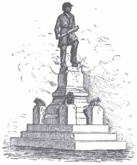 MONUMENT TO FARRAGUT AT WASHINGTON.