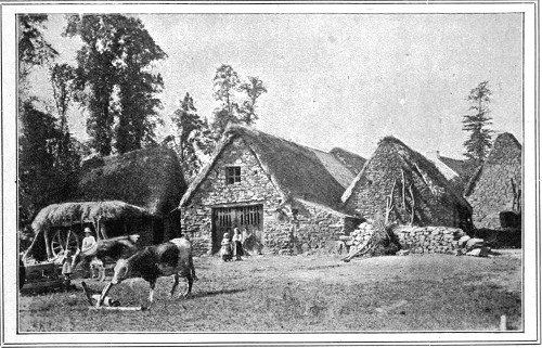 SARAH BERNHARDT'S HOME IN BRITTANY WHEN SHE WAS A CHILD.

From a Photo.