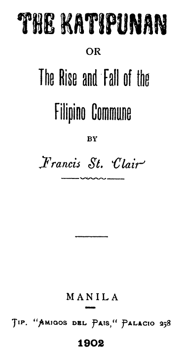 Original Title Page.