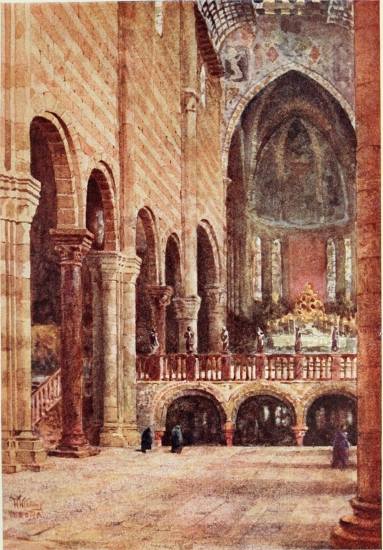 INTERIOR OF S. ZENO, VERONA