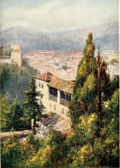 GRANADA—FROM THE GENERALIFE