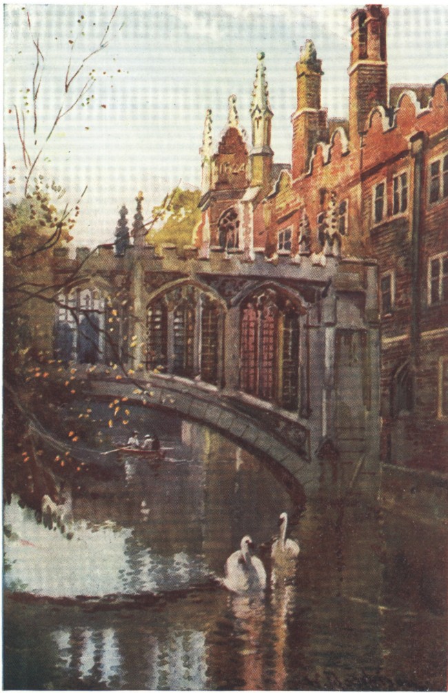 THE BRIDGE OF SIGHS, ST. JOHN'S COLLEGE, CAMBRIDGE