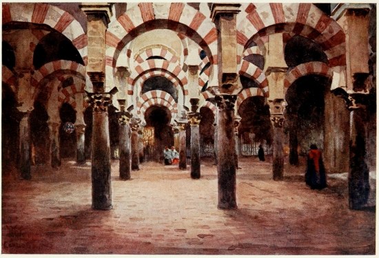 CORDOVA. INTERIOR OF THE MESQUITA