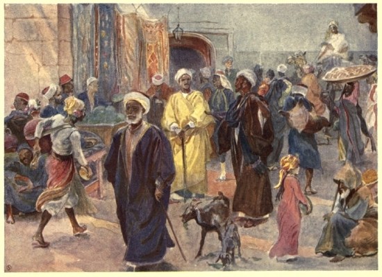 IN A CAIRO BAZAAR