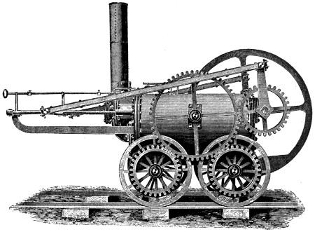 Trevithick's locomotive