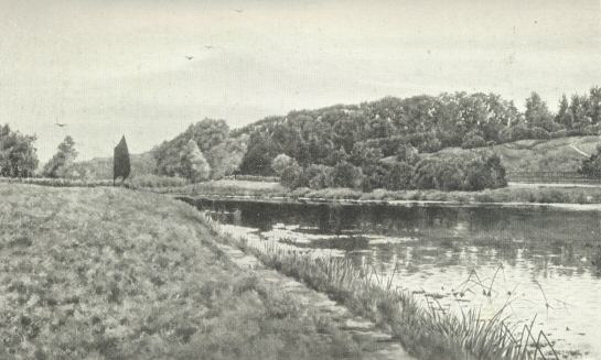 ‘The Thicket,’ St. Ives.  (From a Water Colour by
Fraser at ‘The Pines.’)