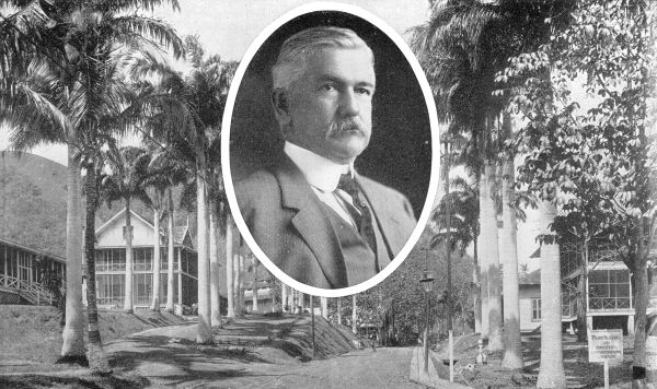 COL. WILLIAM C. GORGAS

THE HOSPITAL GROUNDS, ANCON