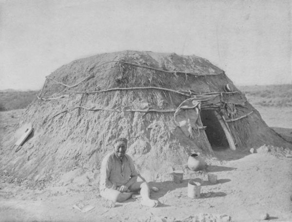 A CHEMEHUEVI DWELLING