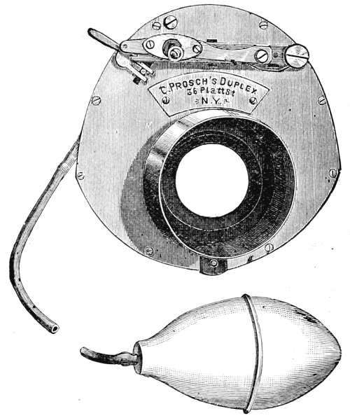 PROSCH'S "DUPLEX" PHOTOGRAPHIC SHUTTER.