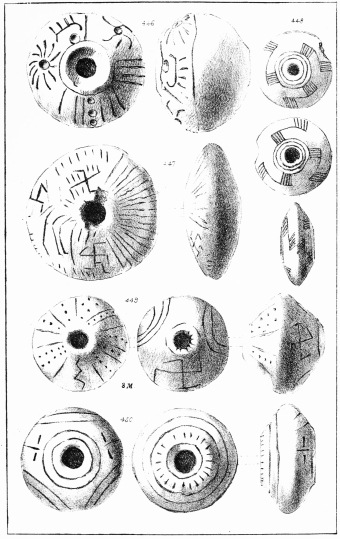 SPECIMENS OF WHORLS, &c. DUG UP AT TROY