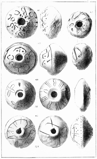 SPECIMENS OF WHORLS, &c. DUG UP AT TROY