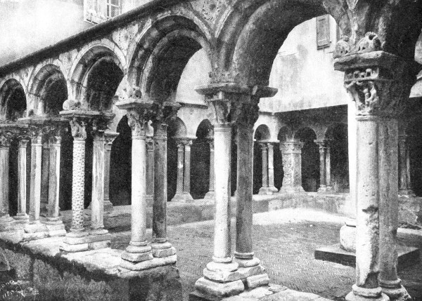 Cloisters of the Cathedral at Aix.