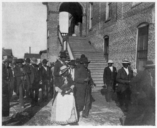 Delegates to the Tuskegee Negro Conference.