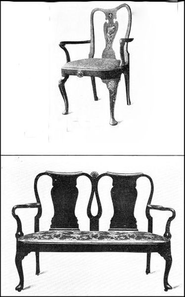 Figure 11. DUTCH FURNITURE, CALLED 'QUEEN ANNE'.