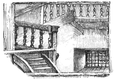 OAK STAIRCASE.