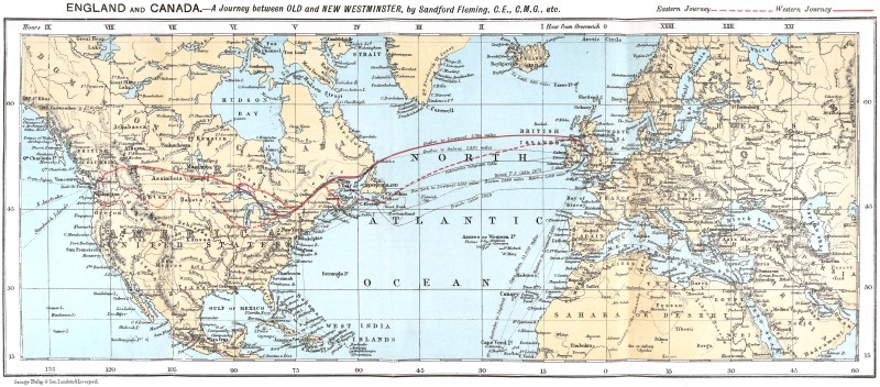 Map of the Journey