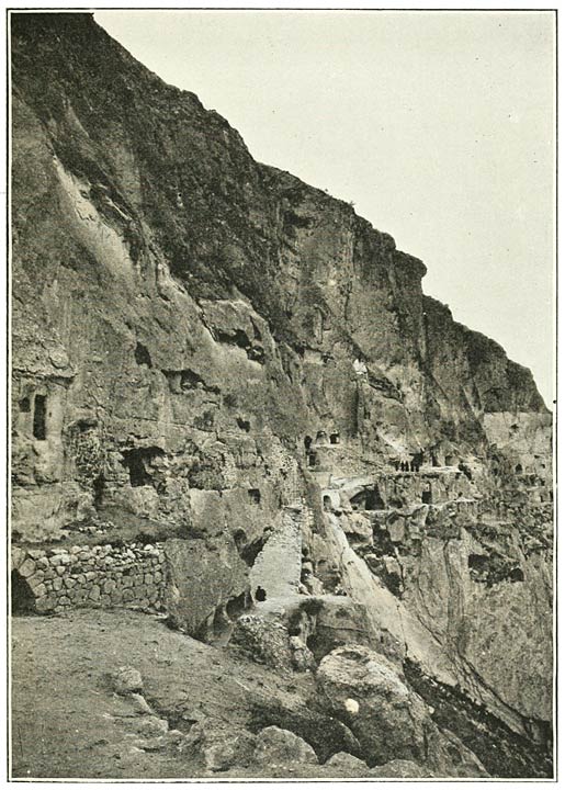 Fig. 18. Vardzia, the Troglodyte City.