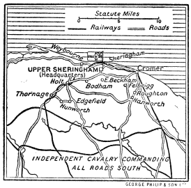 Image unavailable: Position of the IVth German Army Corps Twelve Hours after
Landing at Weybourne, Norfolk

GEORGE PHILIP & SON LTD.