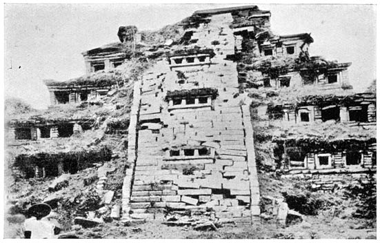 Teocalli or Pyramid of Papantla