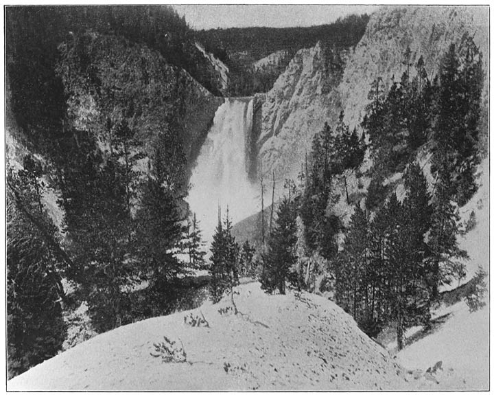 De Benedenval, Yellowstone-rivier.