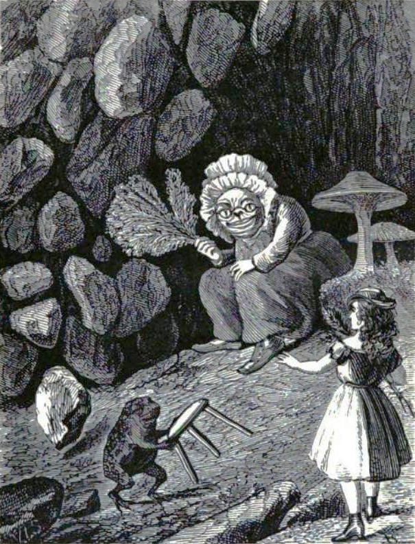 Frontispiece Eva's Adventures in Shadow-land