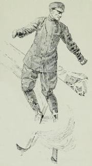 A skier