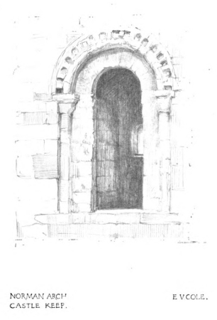 Image unavailable: NORMAN ARCH, CASTLE KEEP.