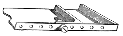 Metal composing stick