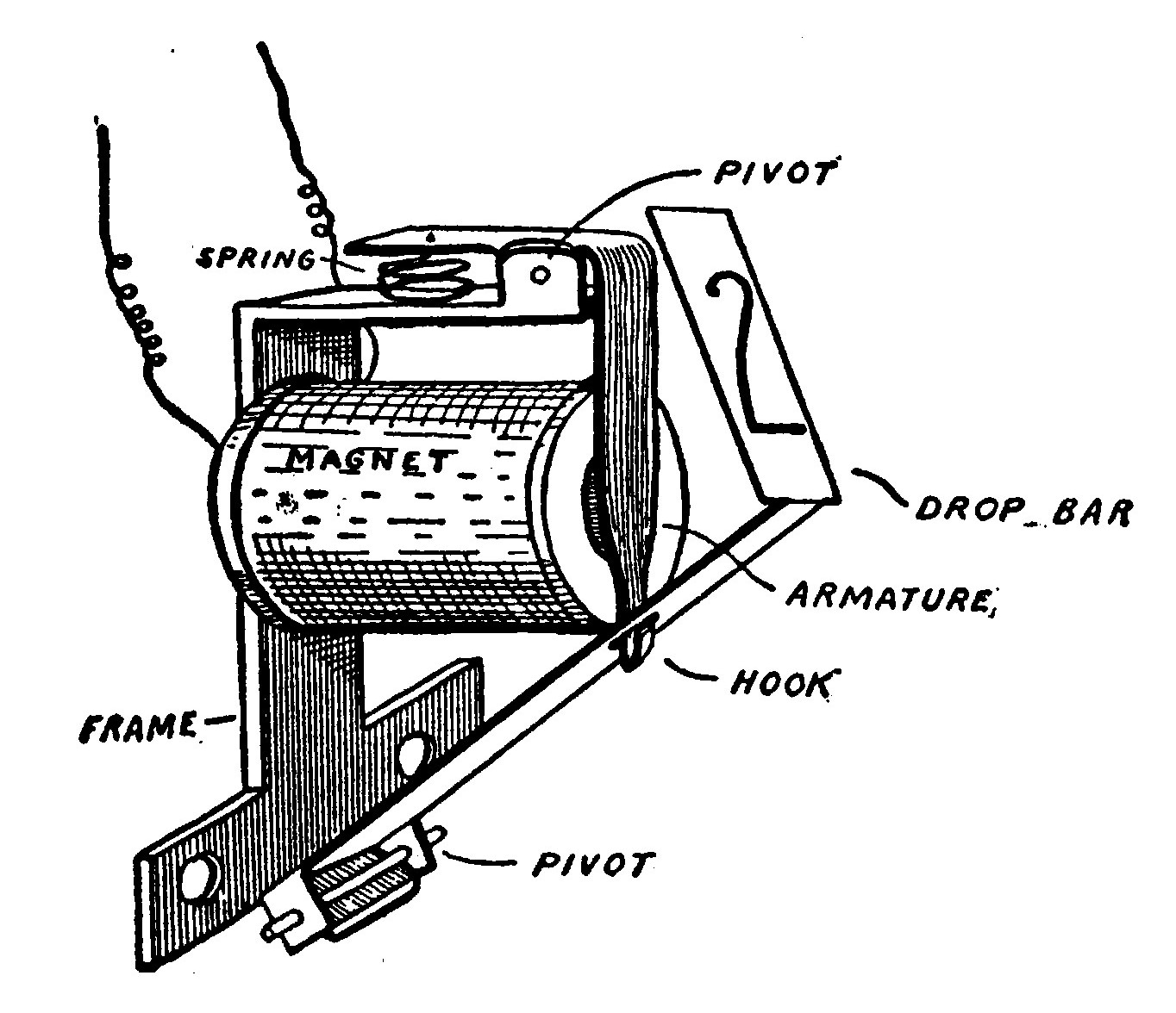 Fig. 128.—An Annunciator Drop.