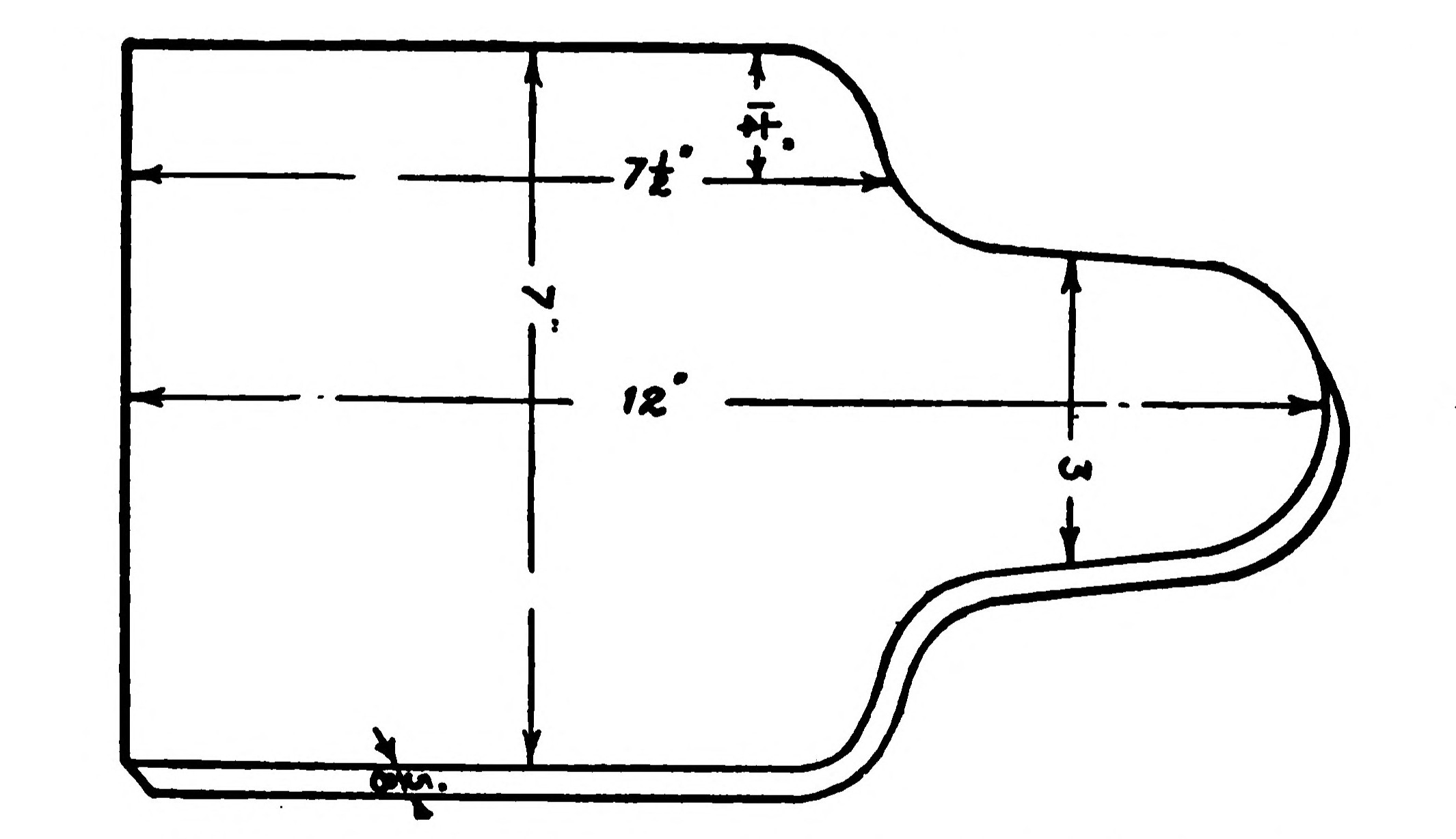 FIG. 93.—The Wooden Back for the Telephone.